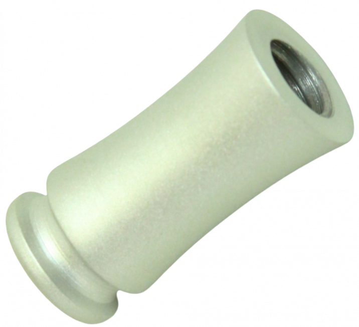 Frosted Shifter Ball Collar/ Long Bullet Style .75" base, 12mm x 1.25mm